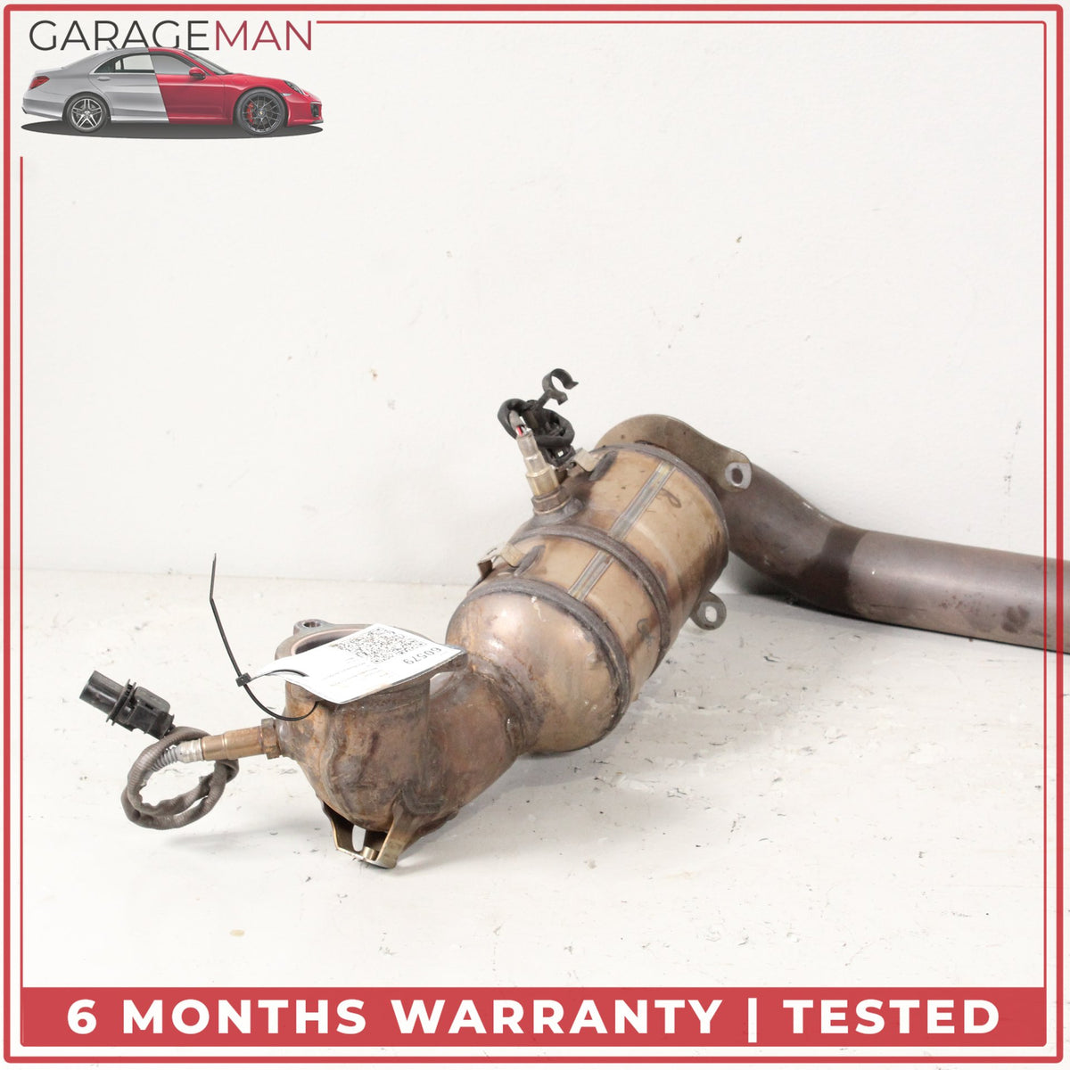 2014-2020 Mercedes C117 CLA250 GLA250 M270 FWD Exhaust Downpipe 2464900514 OEM