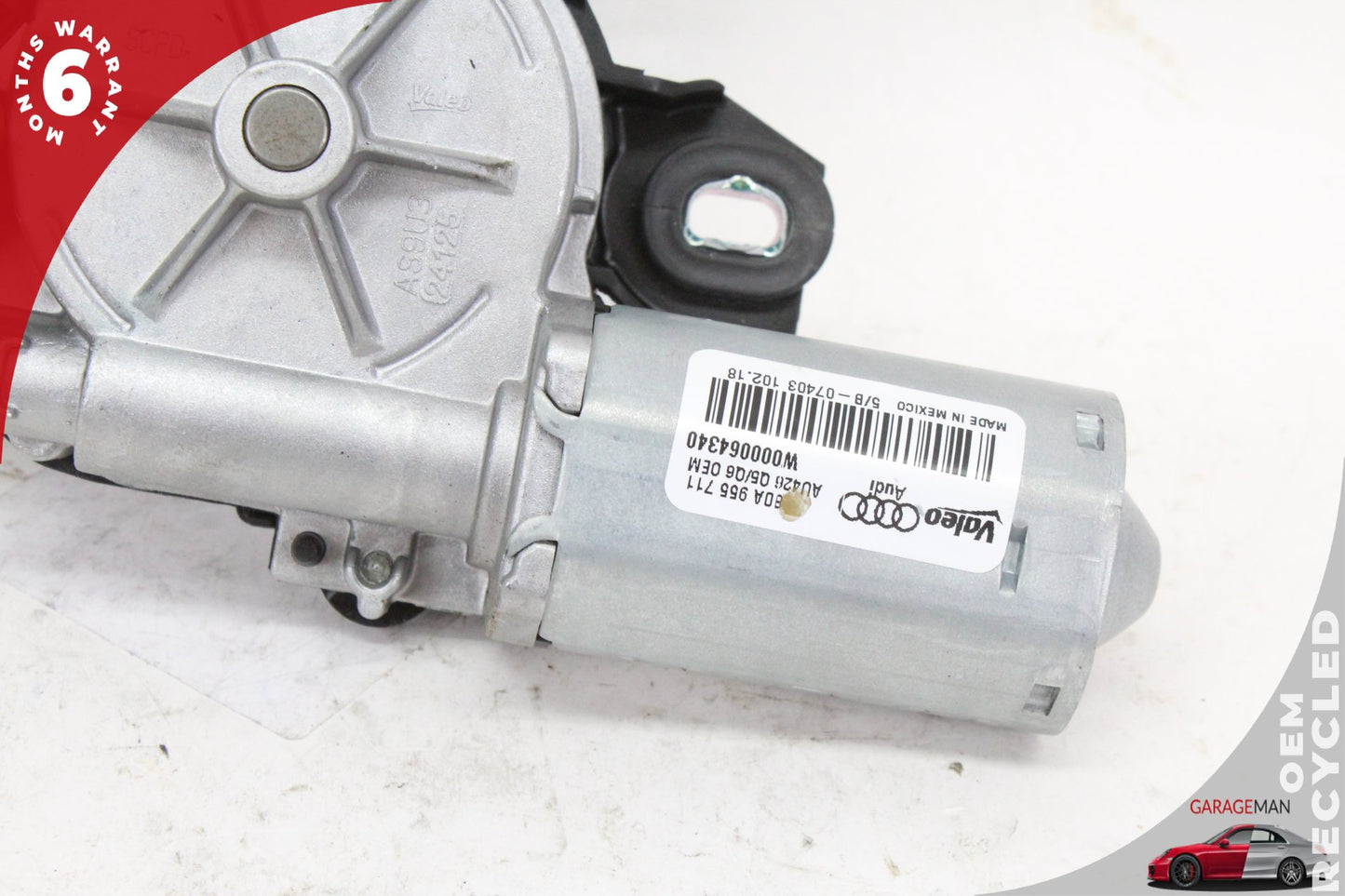 2018-2024 Audi SQ5 Q5 Rear Window Wiper Motor Valeo 80A955711 OEM