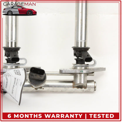 2011-2018 Mercedes W216 CL550 Fuel Injection Rail Line w/ Injectors Right Side