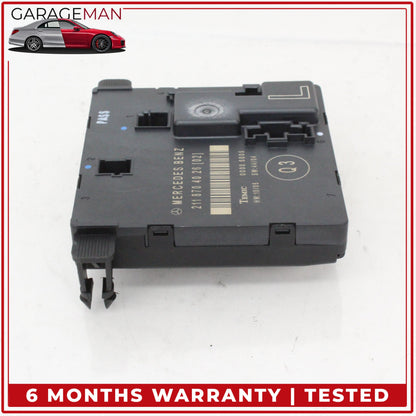 2003-2009 Mercedes W211 E350 E550 Rear Left Door Control Module 2118703185 OEM