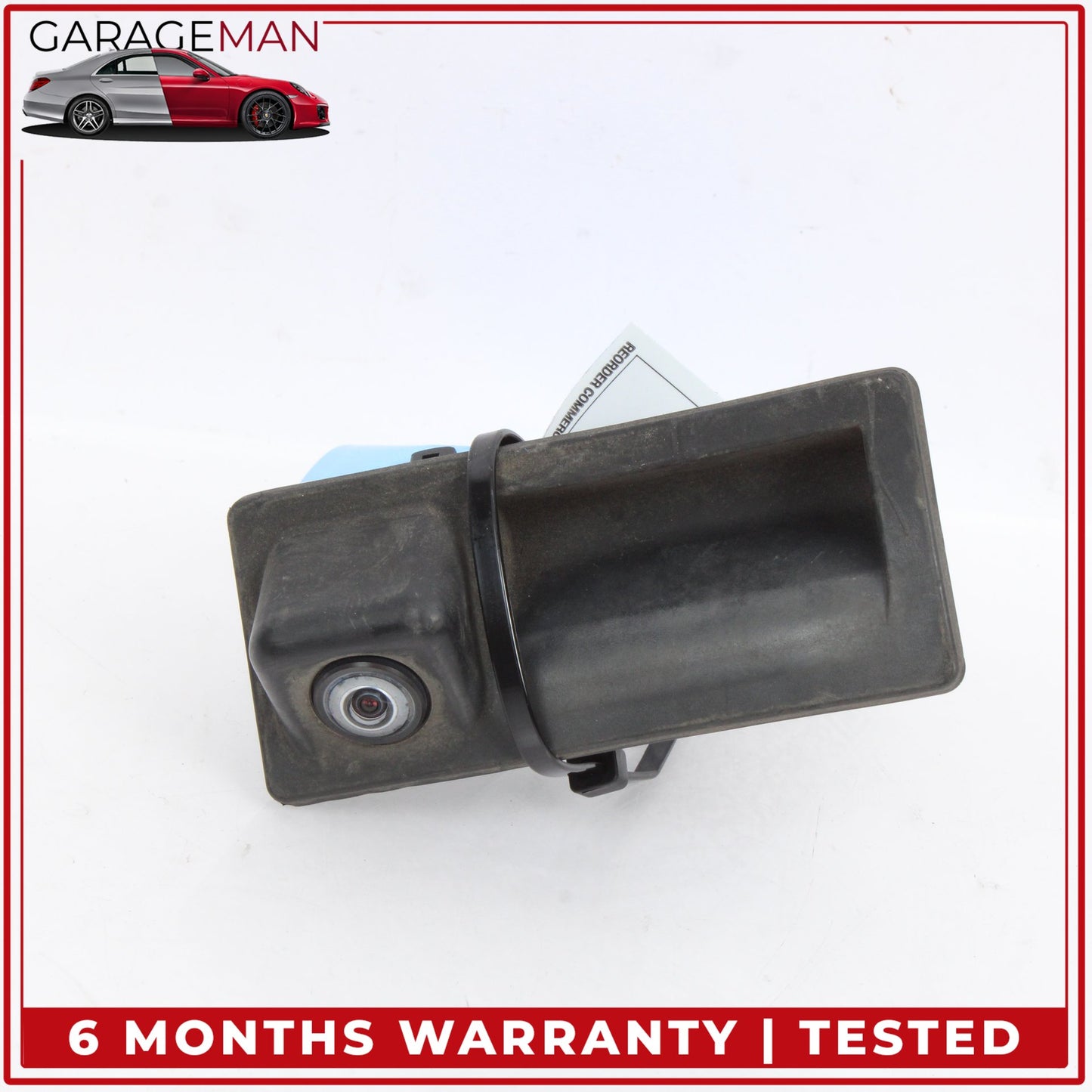 2012-2018 Audi A6 Rear Trunk Open Release Handle w/ Camera 7P6827566F OEM