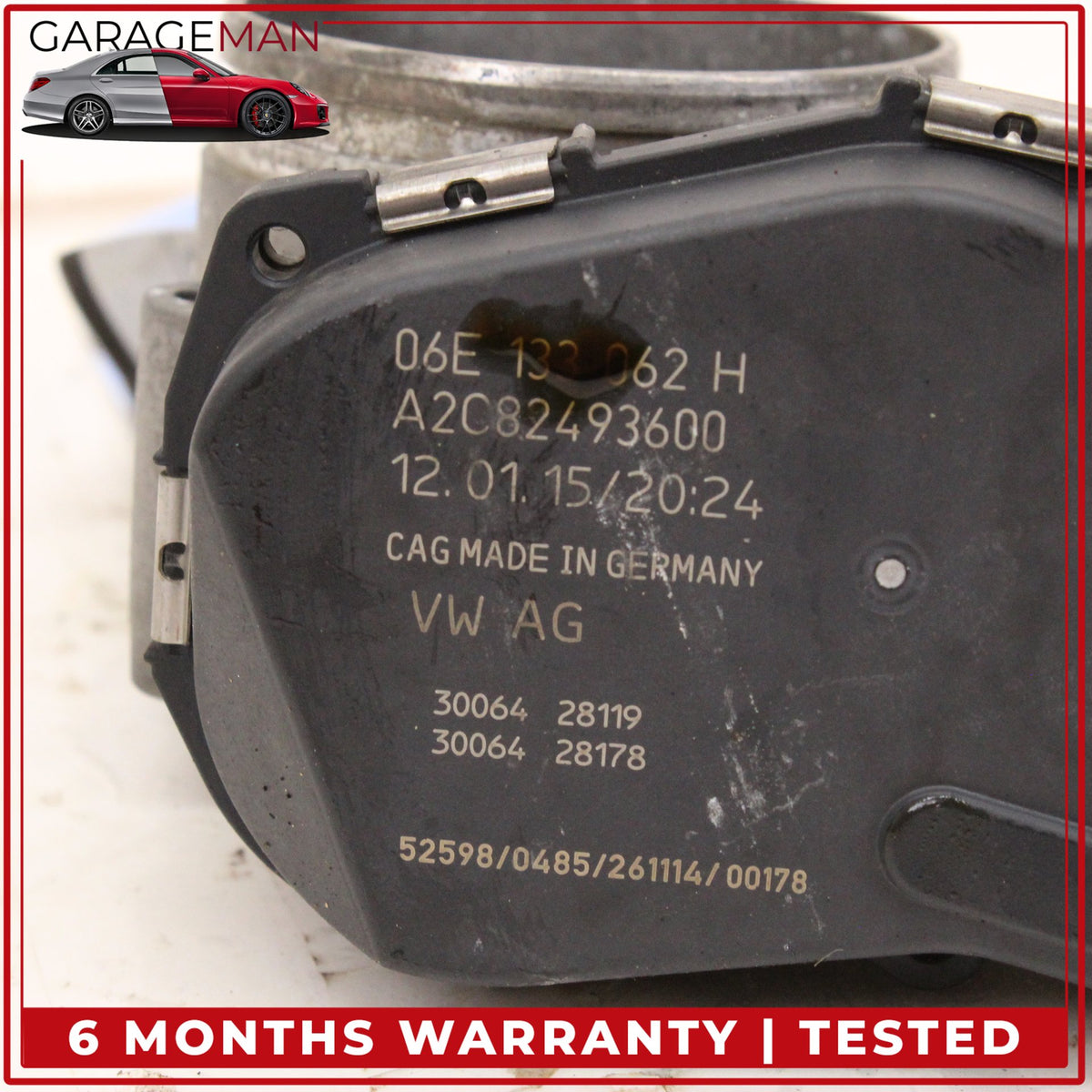 2008-2019 Audi Q7 Porsche Cayenne 958 Engine Throttle Valve Body 06E133062H OEM