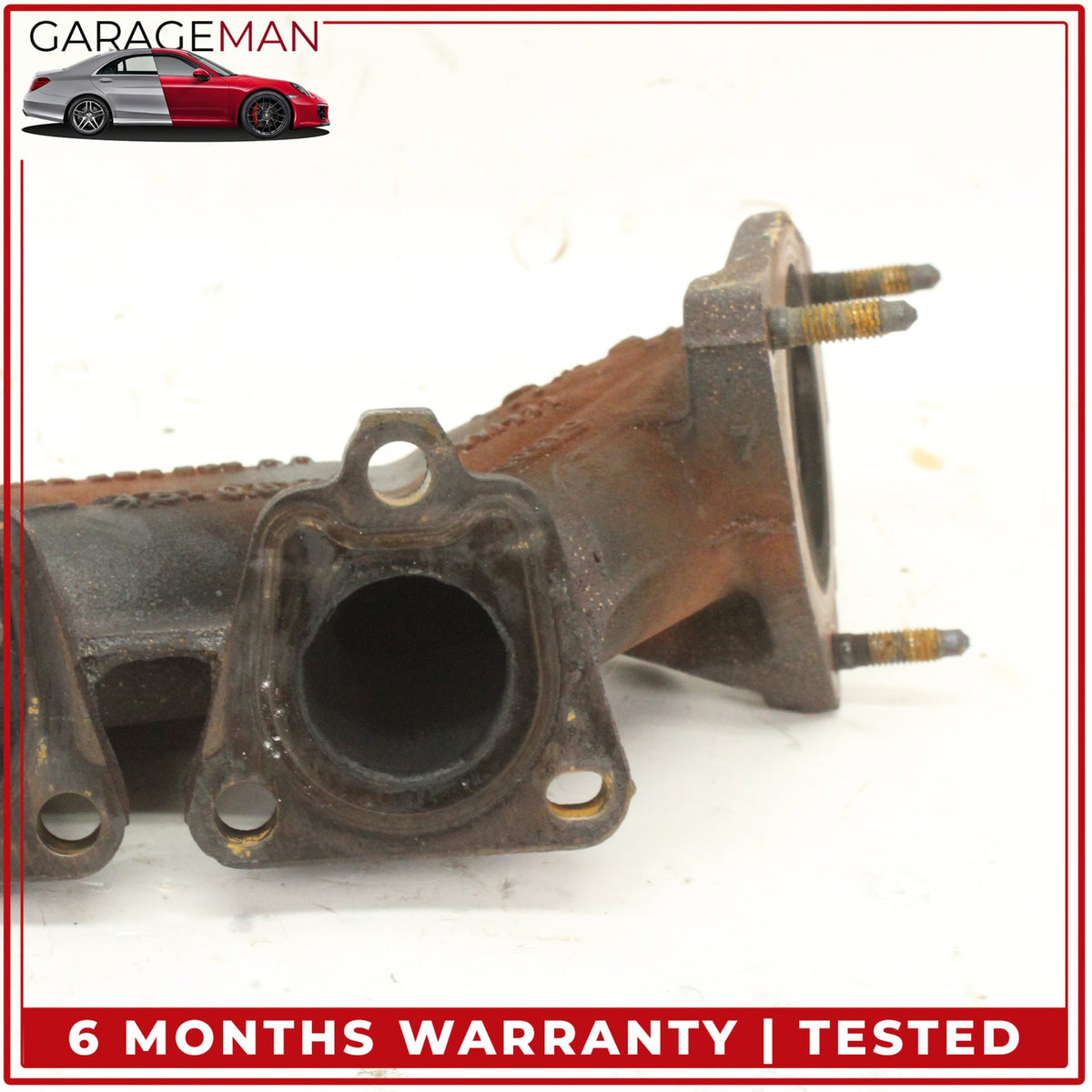 2017-2019 Audi Q7 3.0L Engine Left Side Exhaust Manifold Header 06E253033AA OEM
