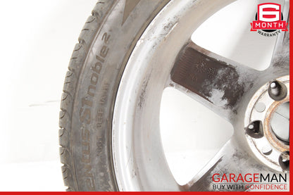 2003-2012 Mercedes R230 SL500 Rear Wheel Rim w/ Tire 9.5JX18H2 ET40 OEM