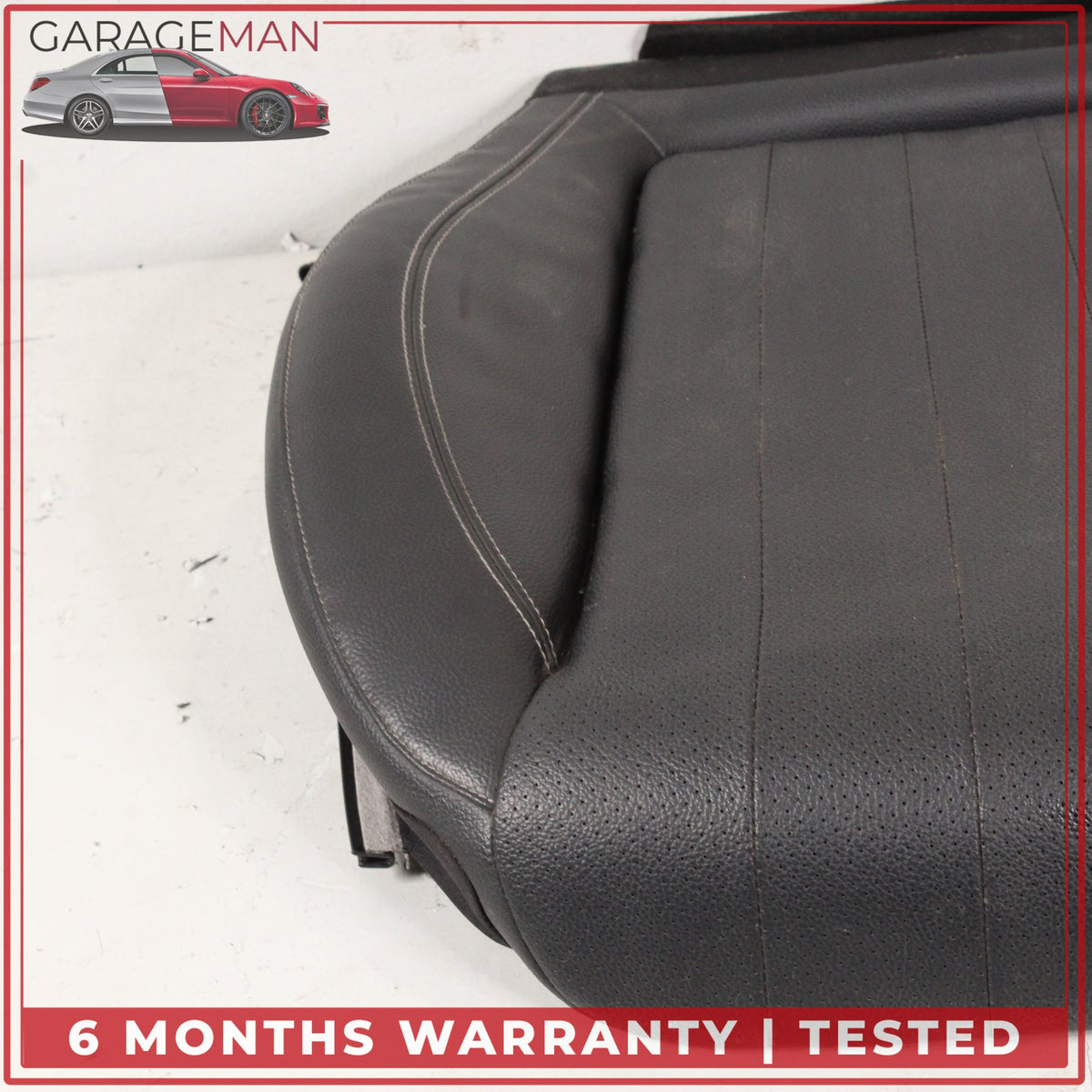 2017-2023 Mercedes W213 E300 Front Right Lower Bottom Seat Cushion Black OEM