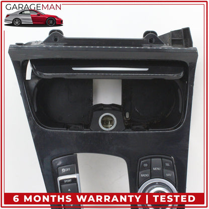 2010-2017 BMW 550i Center Console Knob Control Switch Drive Mode Cup Holder OEM