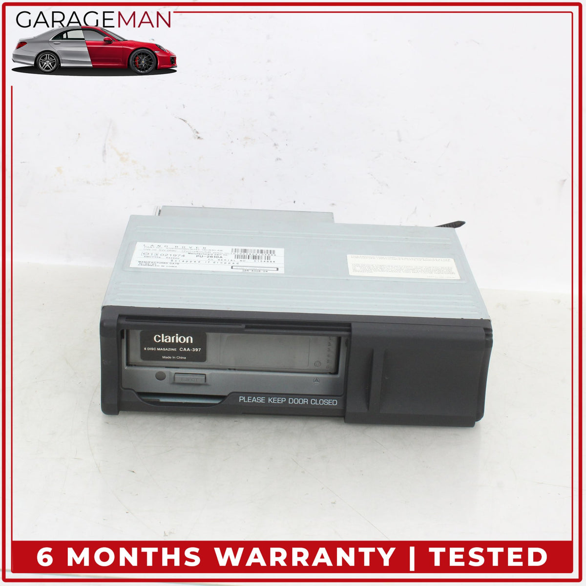 2006-2012 Range Rover L322 CD DVD Disc Changer Player 3H4218C830AB OEM