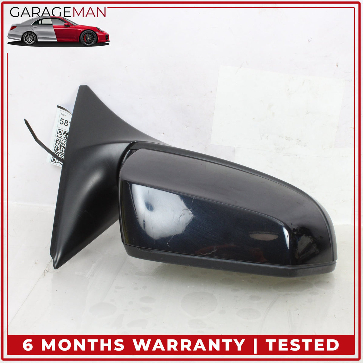 2012-2018 BMW 650i F13 Right Door Rear View Mirror w/ Camera & Blind Spot OEM
