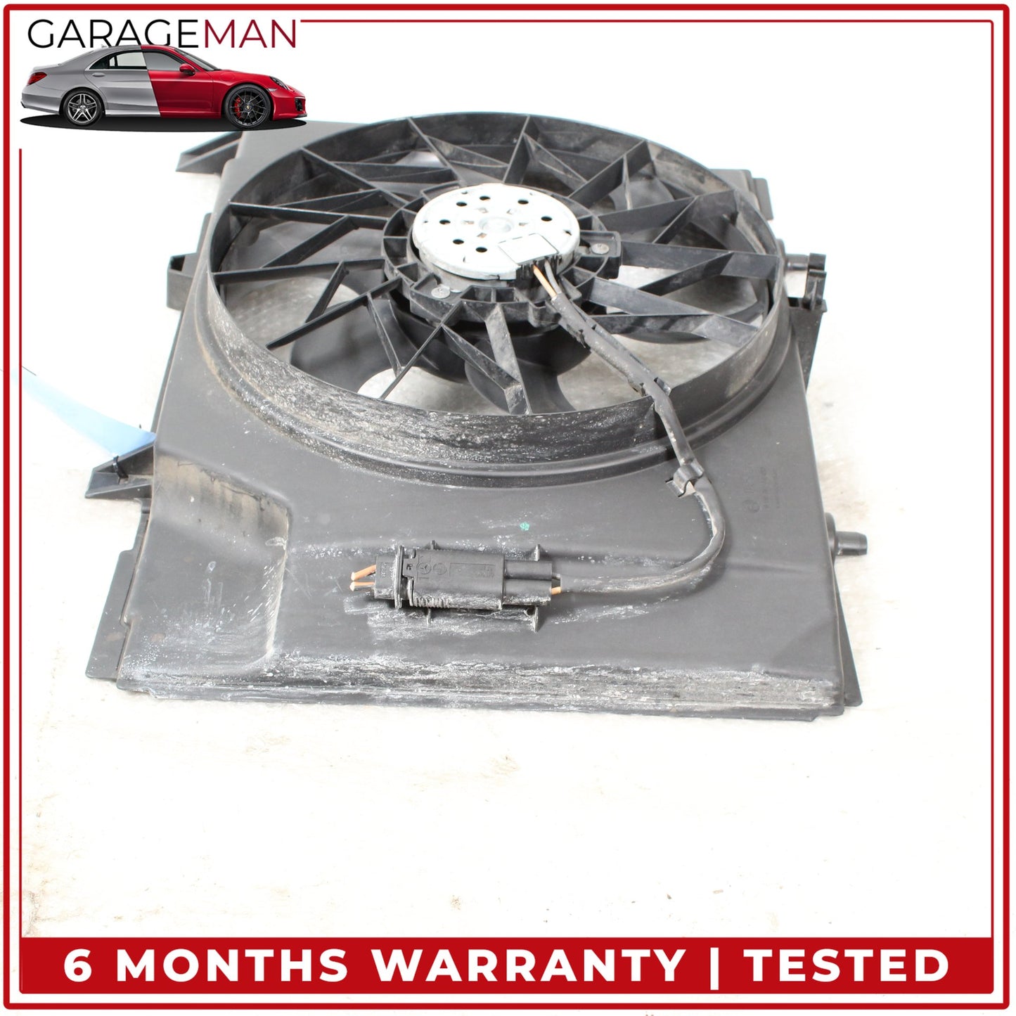 1997-2004 Mercedes R170 SLK230 Engine Cooling Fan Motor Assembly 2025053555 OEM