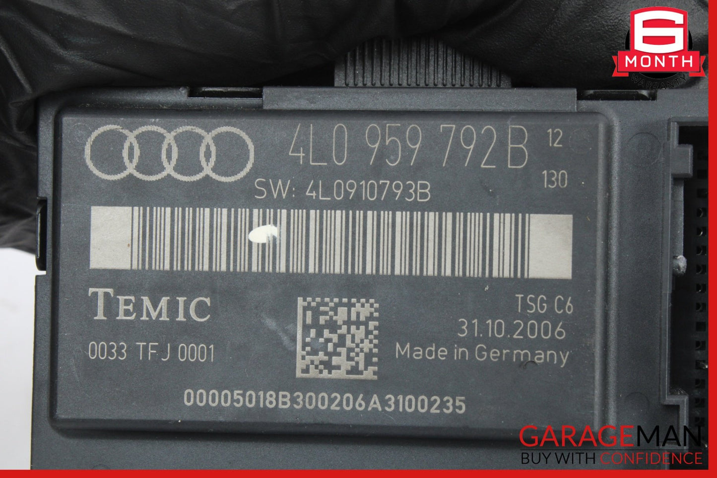 2007-2009 Audi Q7 Right Front Door Control Module 4L0959792B OEM