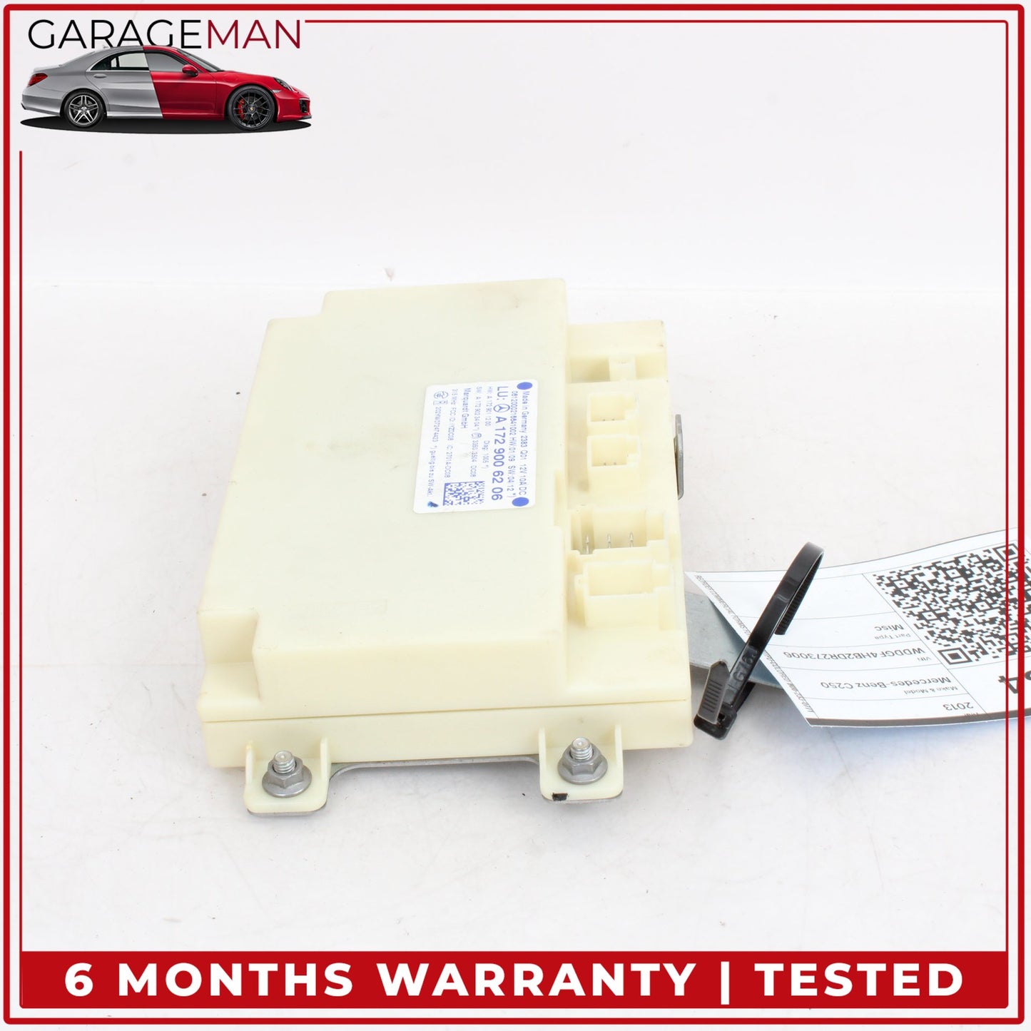 2010-2015 Mercedes W204 C250 Keyless Go Entry Control Module 1729006206 OEM