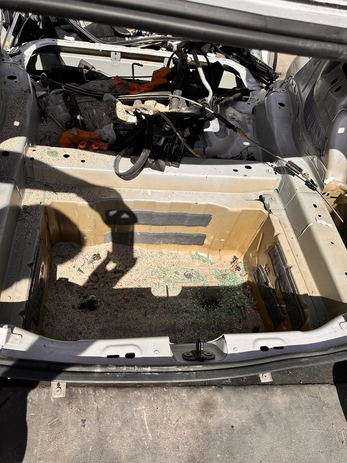 2017-2023 Tesla Model 3 Rear Tail Panel Bucket Upper & Lower Structural Rail OEM
