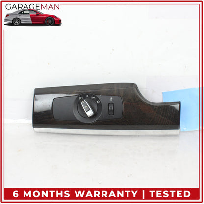 2009-2015 BMW 740i F01 Front Left Side Head Light Control Switch 9232145 OEM