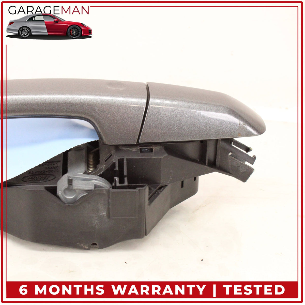 2014-2022 LR Range Rover Sport L494 Rear Left Side Exterior Door Handle Gray OEM