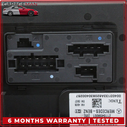 2003-2009 Mercedes W211 E350 E320 Front SAM Module Relay Fuse Box 2115459001 OEM