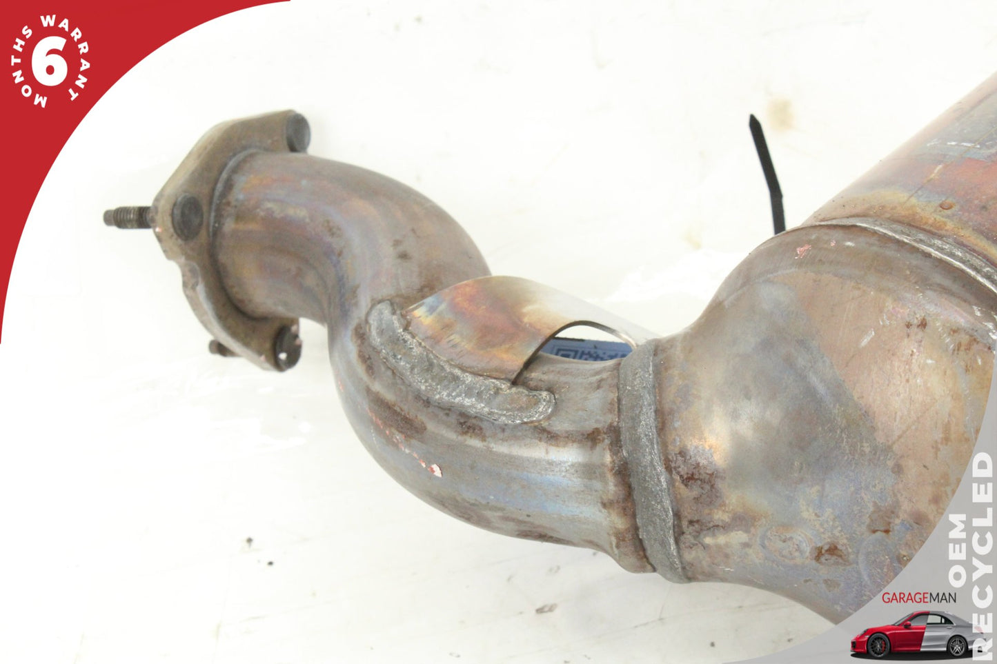 2012-2015 Audi A6 A7 A8 3.0L Left Driver Side Exhaust Downpipe 4G0131703AF OEM