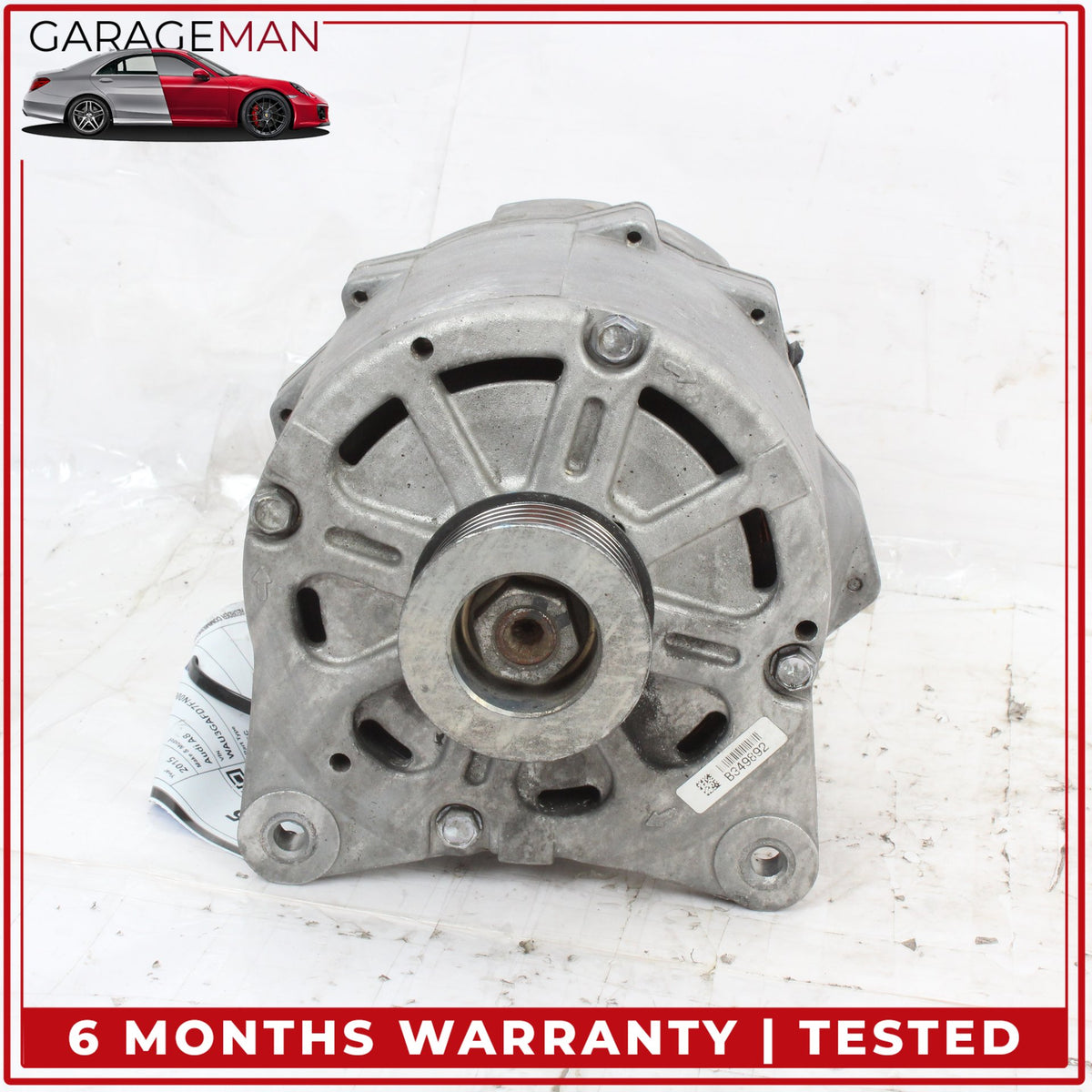 2011-2018 Audi A8 Water Cooled Alternator Generator 190A 14V 06E903015B OEM