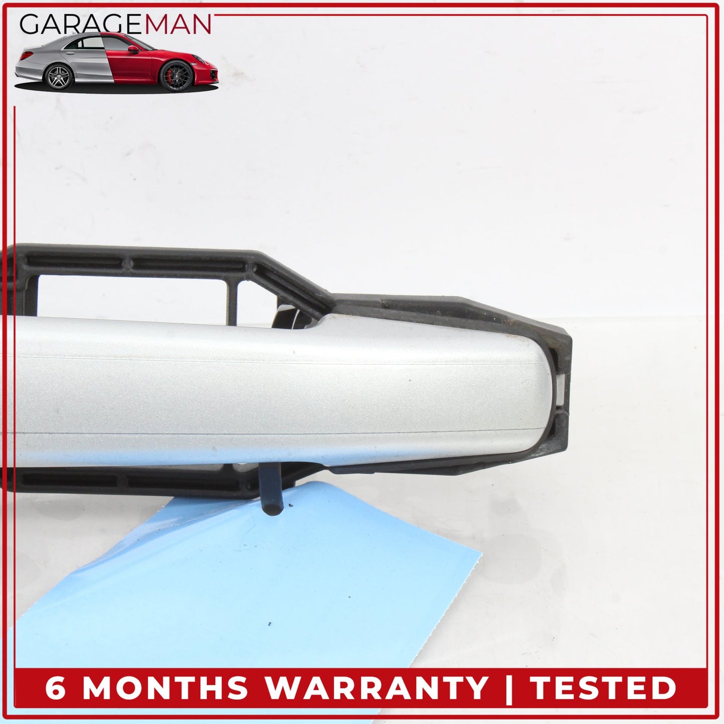 2001-2004 Mercedes R170 SLK320 Left Exterior Door Handle Silver Metallic OEM