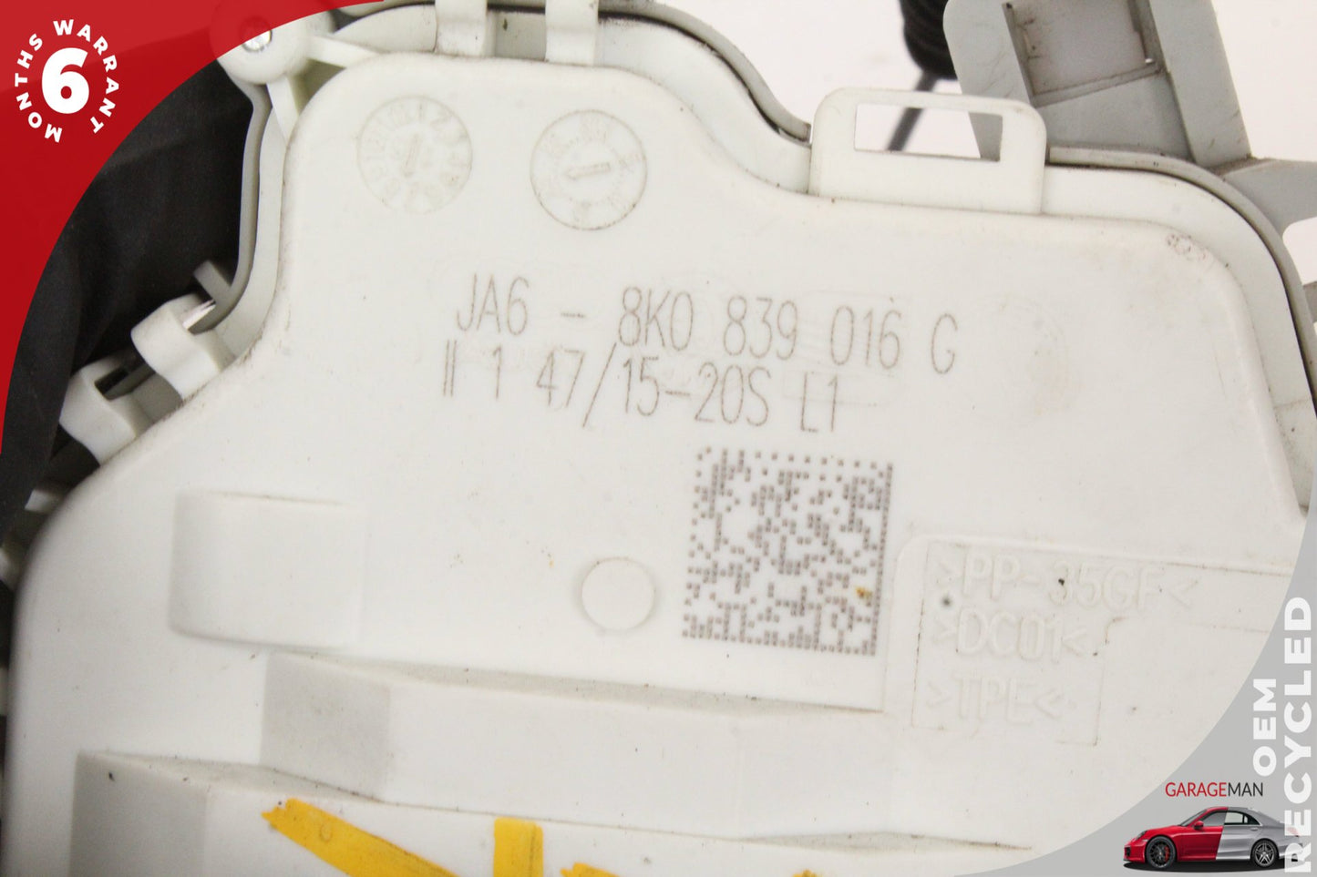 2009-2017 Audi SQ5 A4 Q5 Rear Right Side Door Lock Latch Actuator 8K0839016G OEM