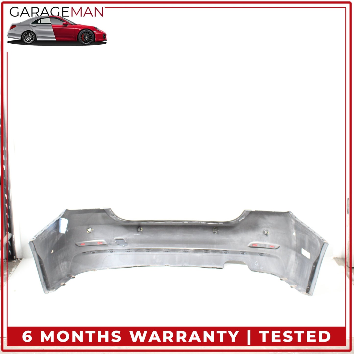 2014-2020 BMW 428i F36 Rear Bumper Cover Assembly 7285545 SCHWARZ II