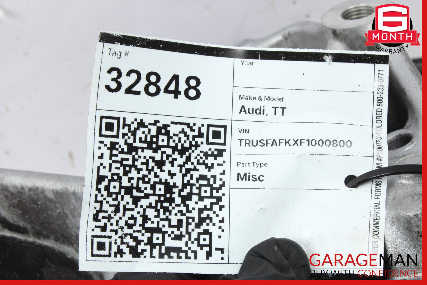 2008-2015 Audi TT 8J Rear Right Side Spindle Knuckle Wheel Hub 3C0505436 OEM