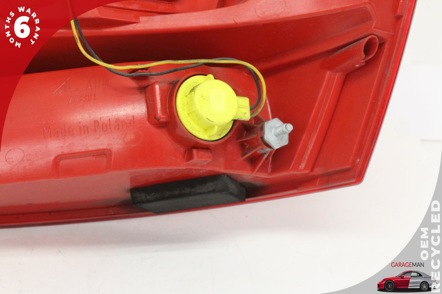 2007-2009 Audi Q7 Rear Left Driver Side Tail Light Lamp 4L0945093A OEM