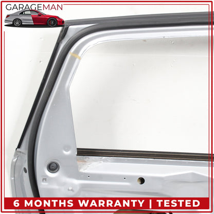 2017-2019 Audi Q7 Rear Left Driver Side Door Shell Florett Silver Metallic OEM