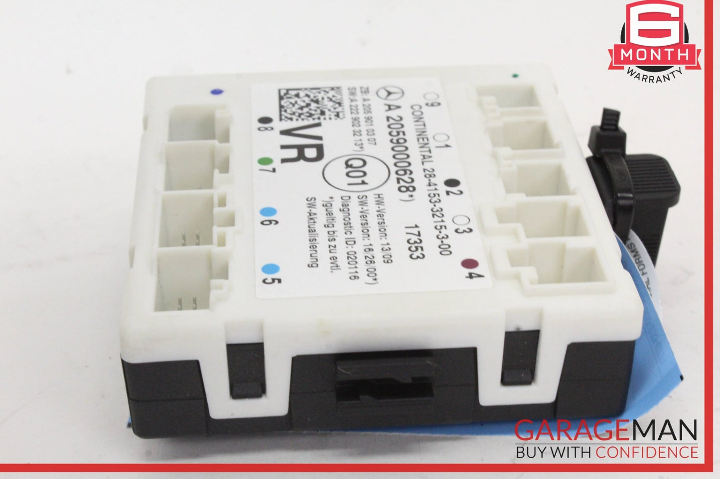 2015-2019 Mercedes C300 W205 Right Front Door Control Module 2059000628 OEM