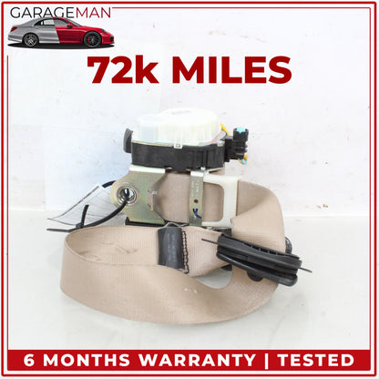 2010-2016 Porsche Panamera 970 Front Right Passenger Side Seat Belt Beige OEM