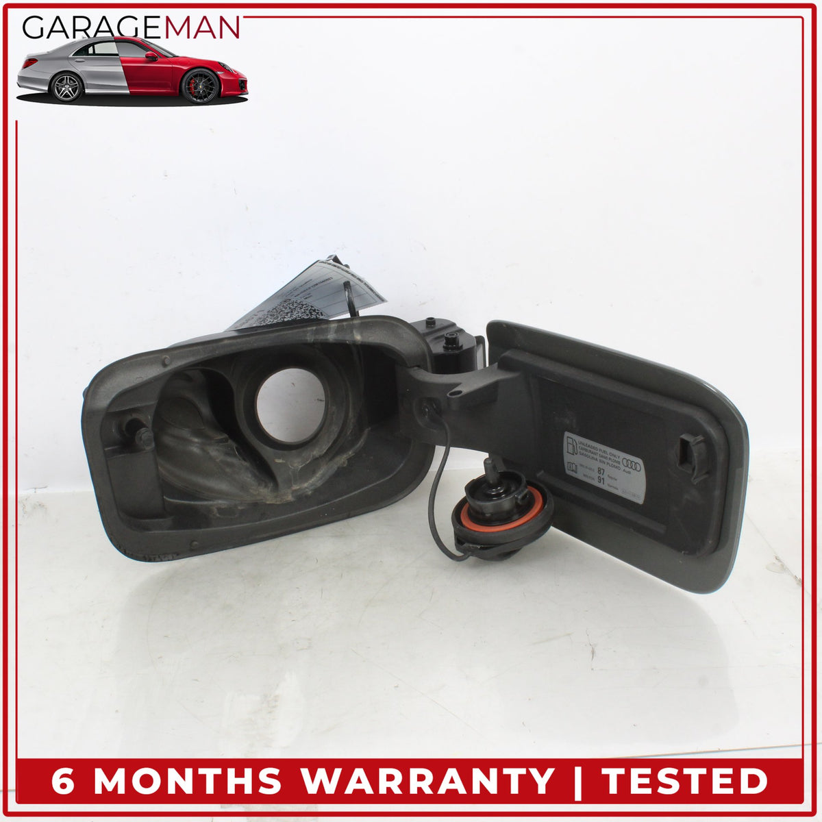2019-2025 Audi Q3 Fuel Door Lid Gas Tank Cover Gray Metallic 83A809906 OEM