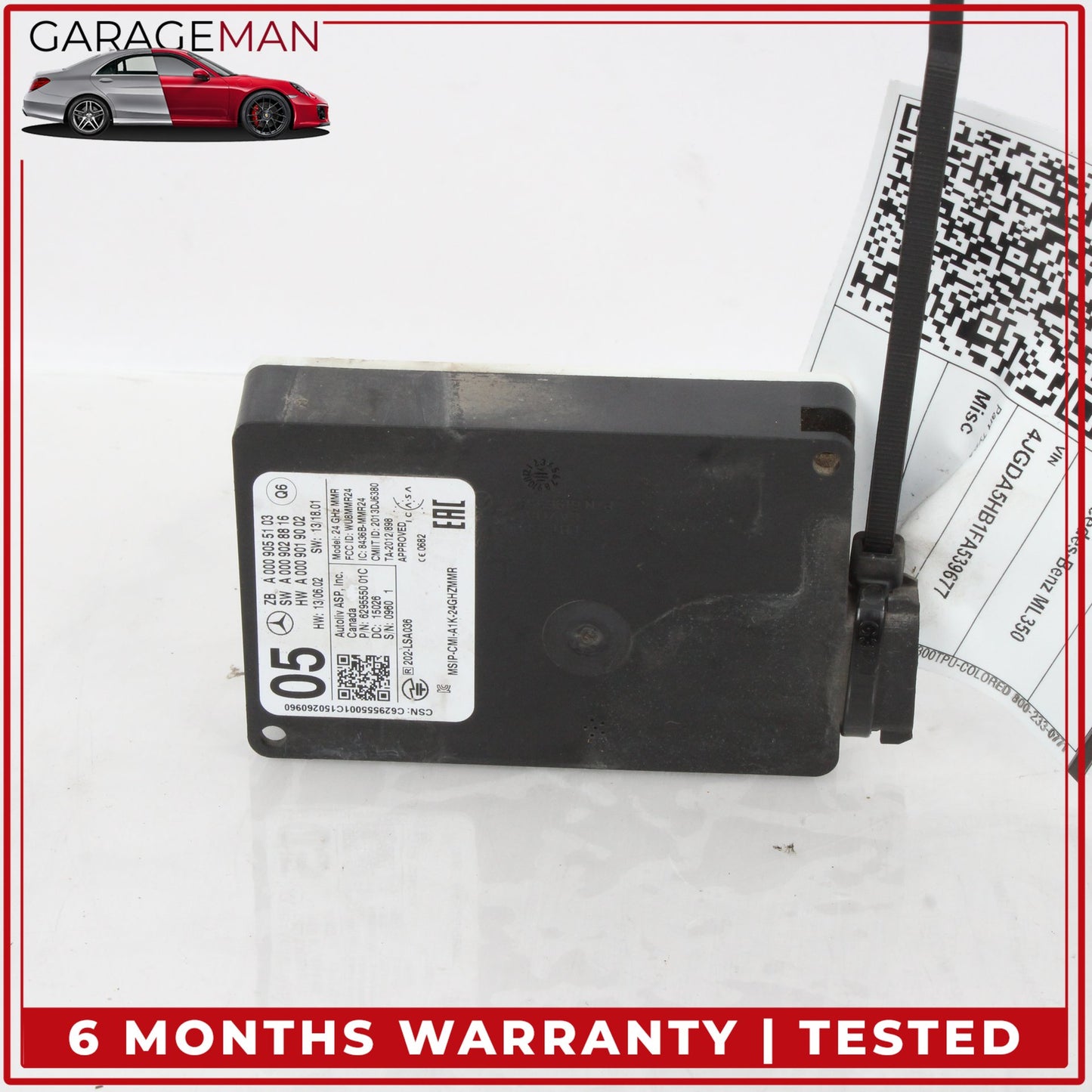 2012-2015 Mercedes W166 ML350 ML550 Front Radar Blind Spot Module Sensor OEM