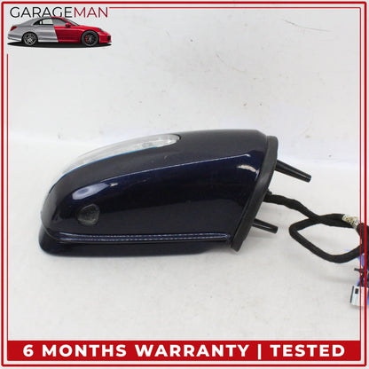 2007-2008 Mercedes X164 GL550 Front Right Side Door Rear View Mirror Blue OEM