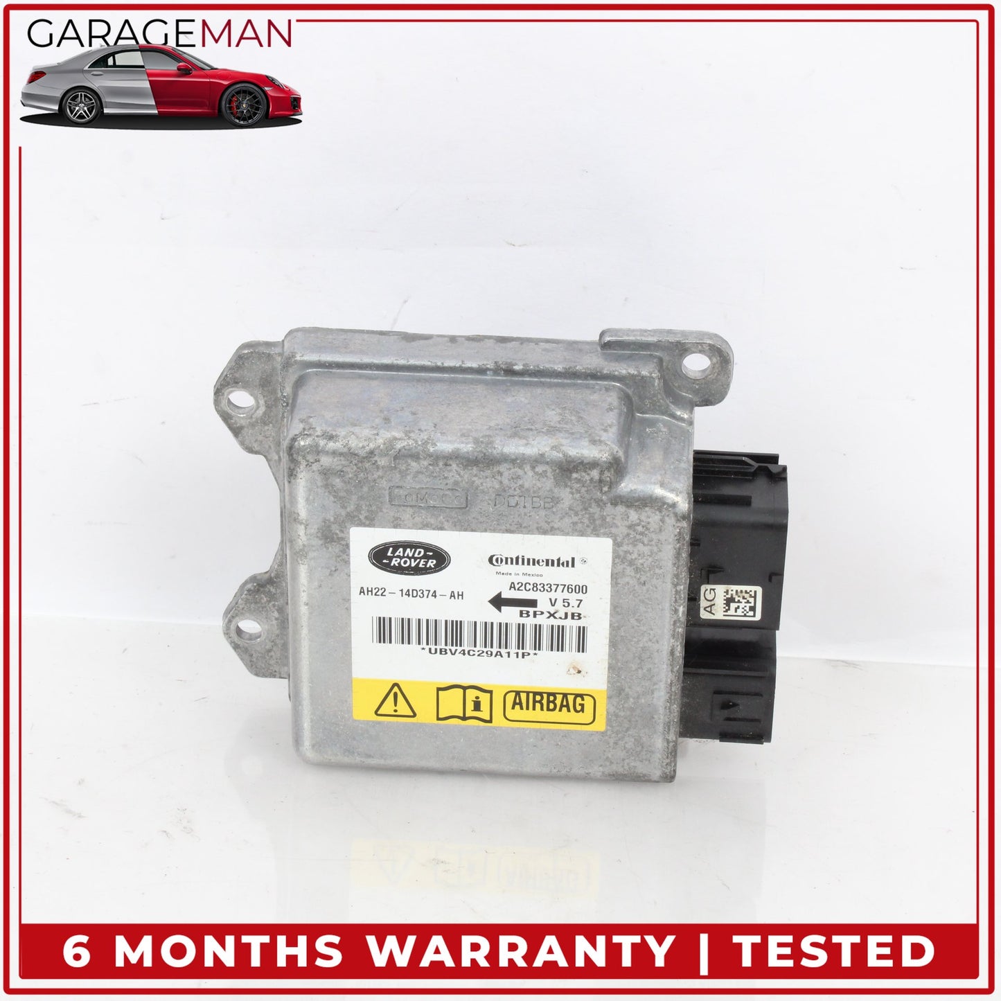 2010-2014 Land Rover LR4 L319 SUV Air Bag Airbag Sensor Module AH2214D374AH OEM