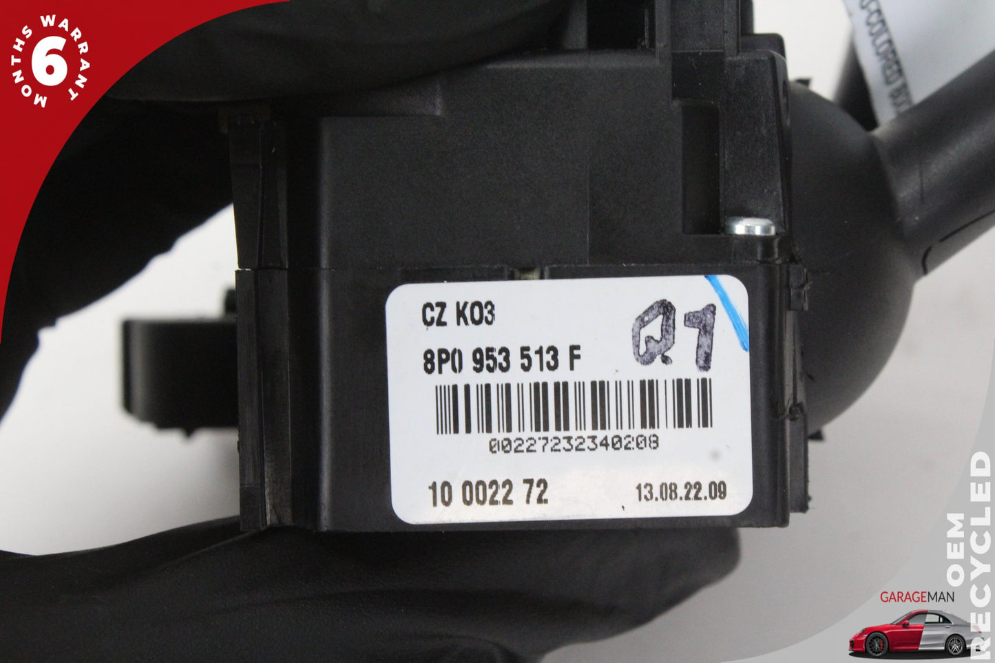 2008-2015 Audi TT 8J AWD Steering Column Headlight Cruise Control Switch 8J09471