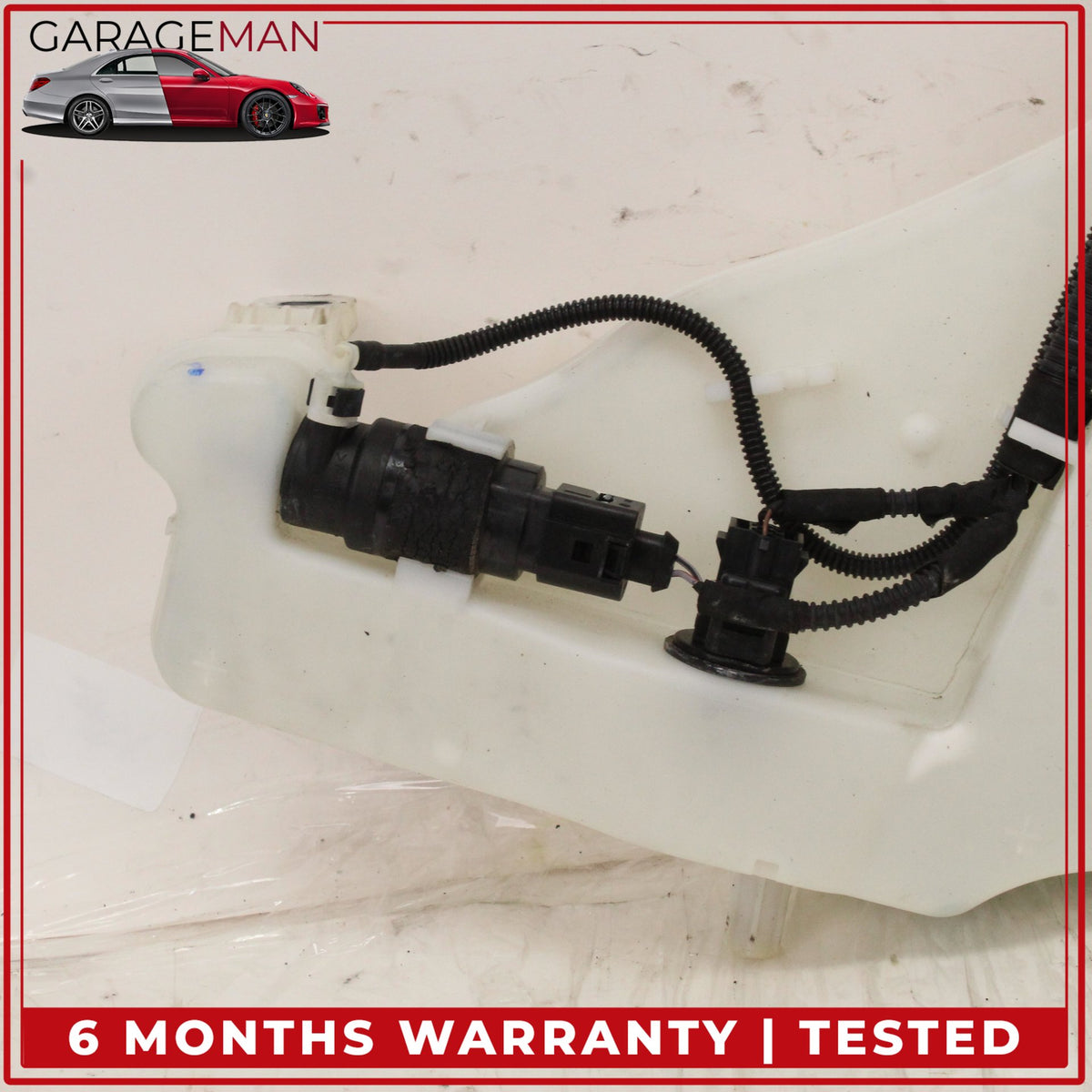 2012-2018 Audi A6 A7 Windshield Washer Fluid Reservoir 4G8955451 OEM