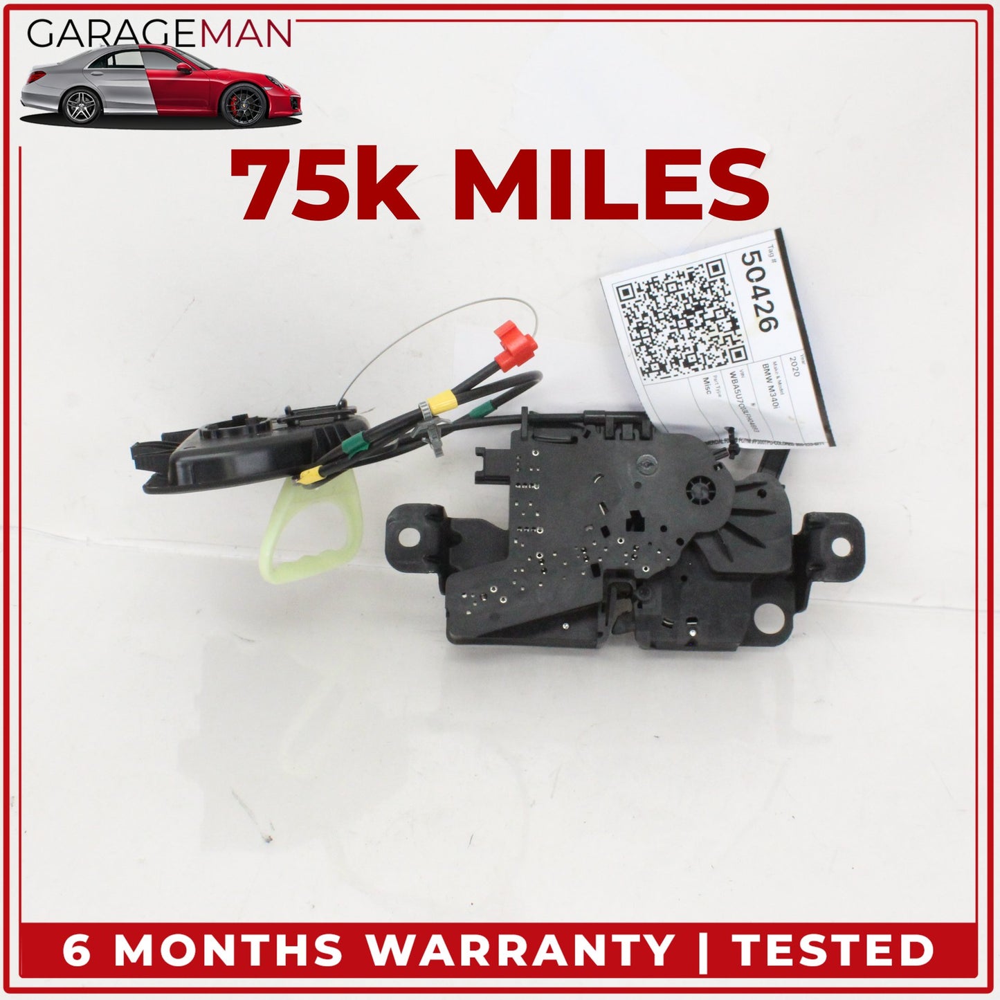 2019-2024 BMW M340i G20 Trunk Boot Lock Latch Actuator w/ Handle 7383283 OEM
