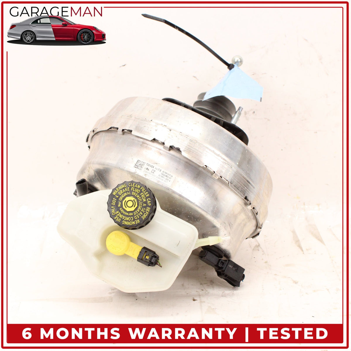 2018-2020 BMW 530e G30 Power Brake Booster Master Cylinder w/ Reservoir OEM