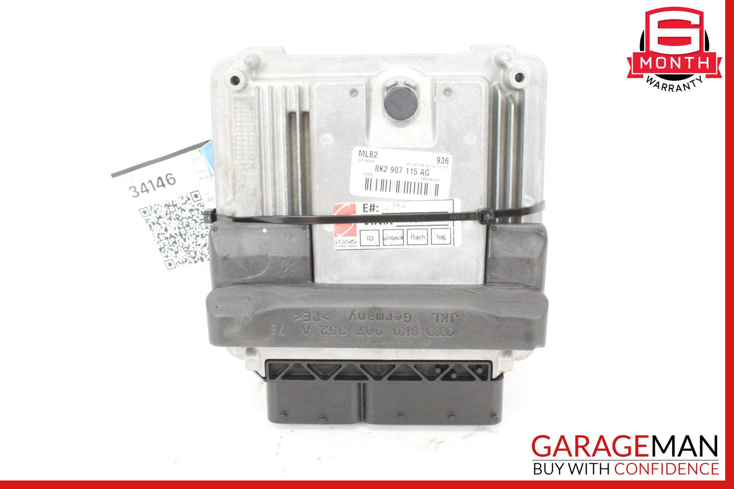 2012 Audi A5 A4 Quattro 2.0L ECU ECM Engine Control Module 8K2907115AG OEM