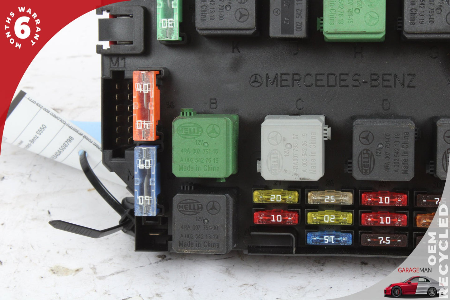2011-2014 Mercedes W221 S550 Front SAM Under Hood Fuse Box Module 2219067200 OEM