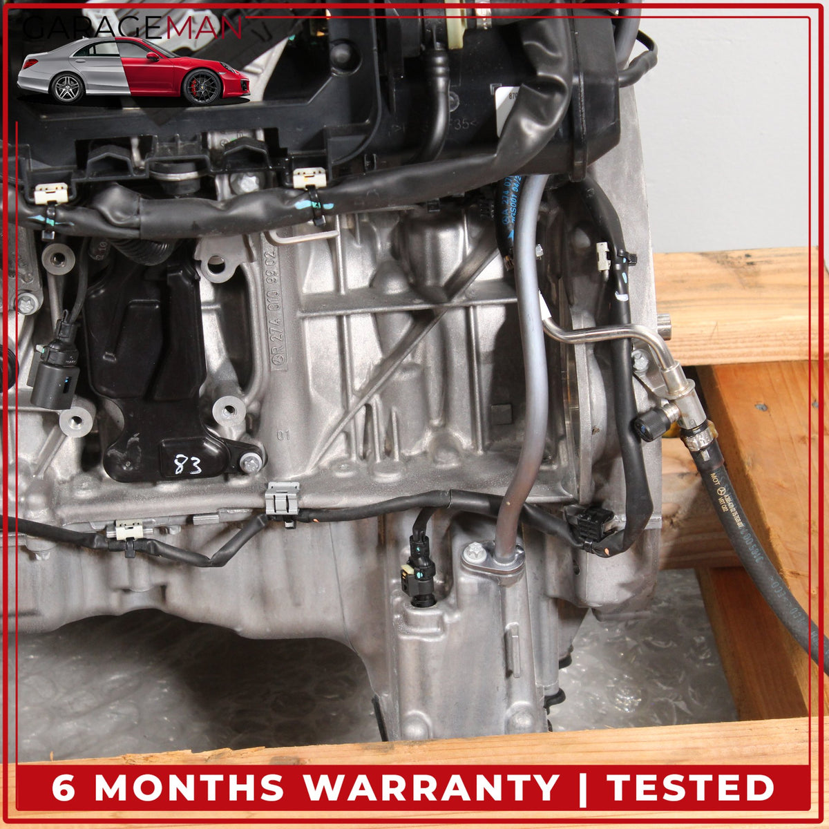 2016 Mercedes-Benz C300 W205 RWD 2.0L Engine Motor 274920 114963