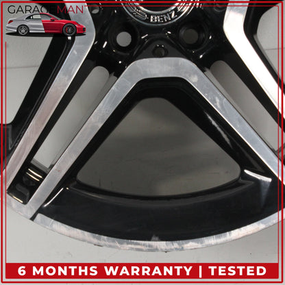 2019-2023 Mercedes W205 C300 Rear Side Wheel Rim 8.5JX18H2 ET49 2054019600 OEM