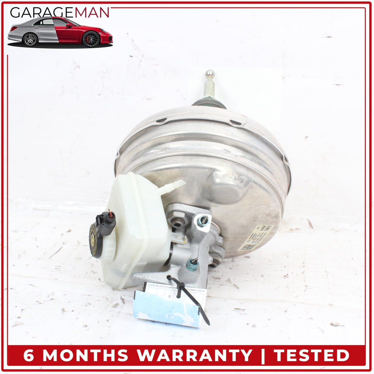 2011-2018 Audi A8 D4 Power Brake Booster Master Cylinder w/ Reservoir OEM