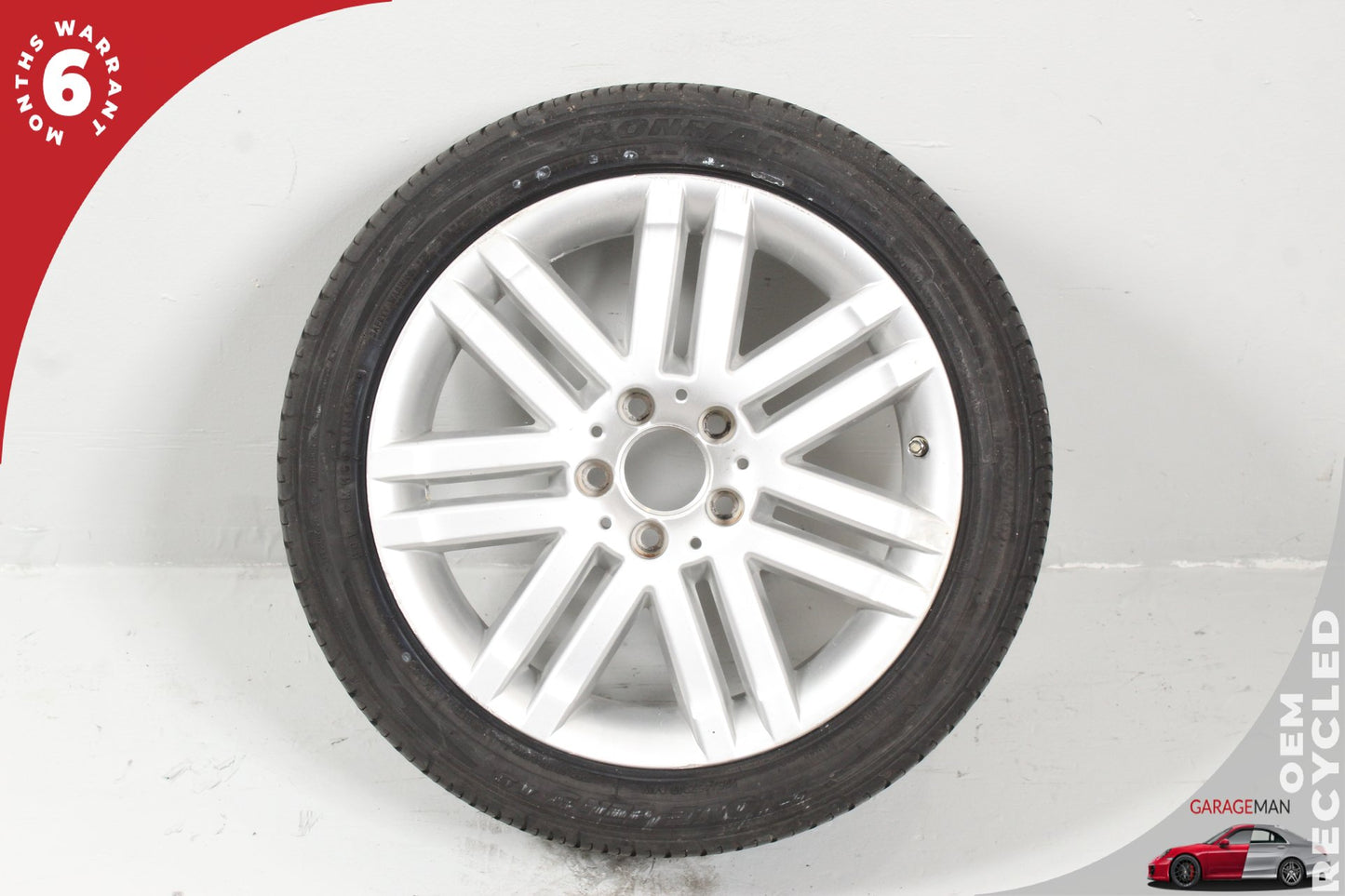 2008-2011 Mercedes W204 C300 Front Wheel Rim w/ Tire 7.5JX17 H2 ET47 OEM
