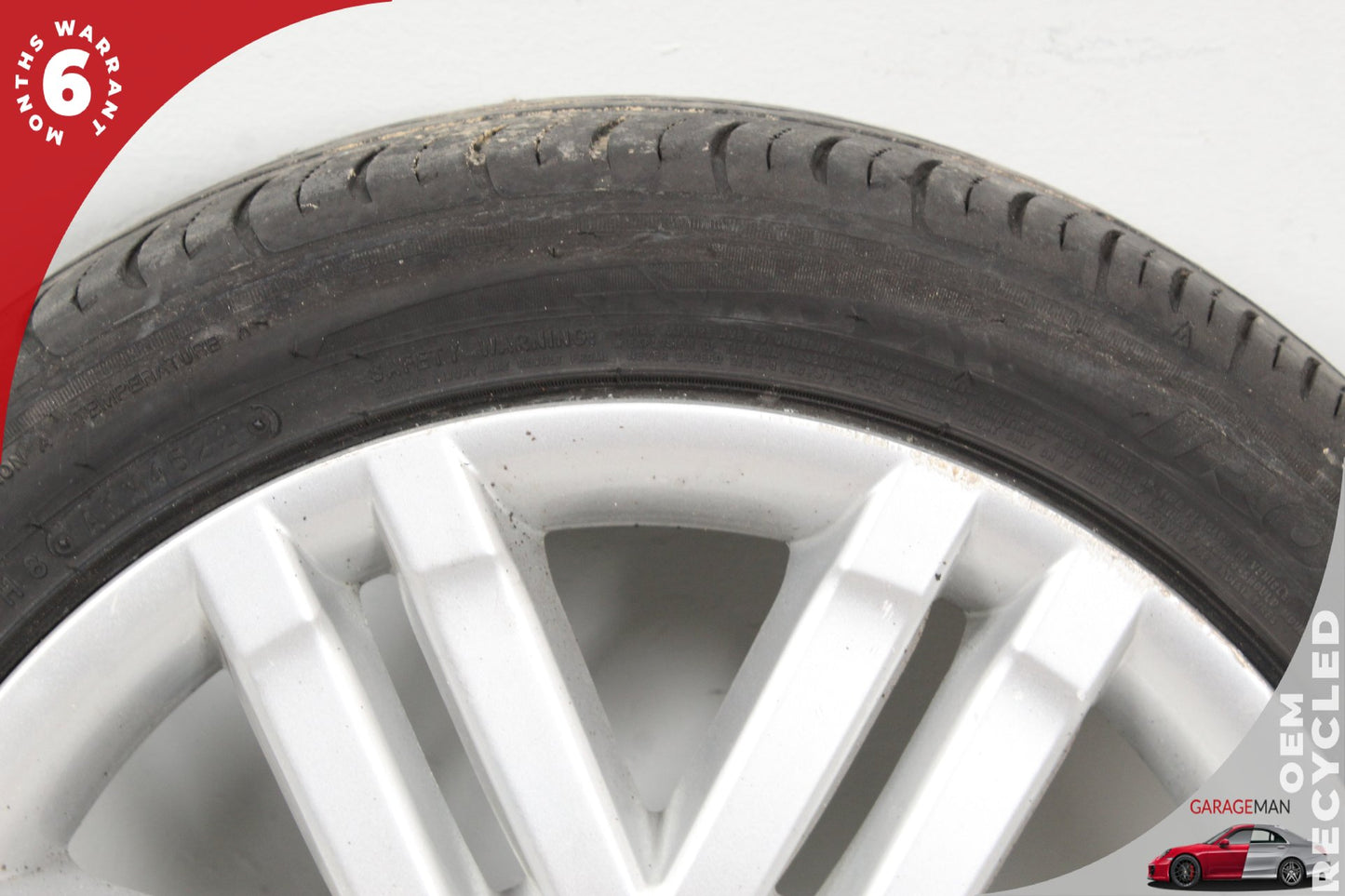 2008-2011 Mercedes W204 C300 Front Wheel Rim w/ Tire 7.5JX17 H2 ET47 OEM