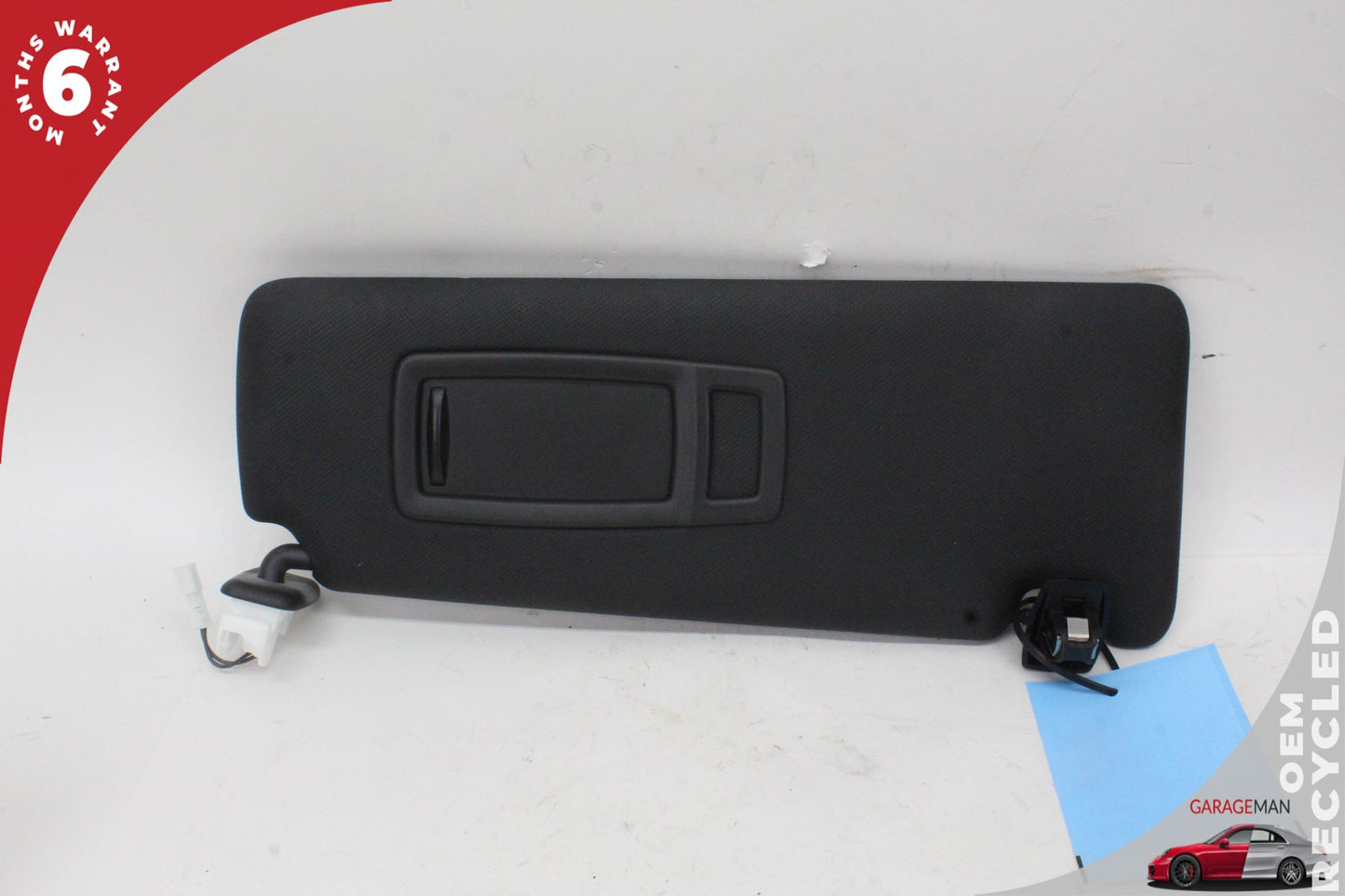 2014-2020 BMW 430i F36 Front Right Passenger Side Sun Visor Black 8061314 OEM