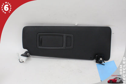 2014-2020 BMW 430i F36 Front Right Passenger Side Sun Visor Black 8061314 OEM