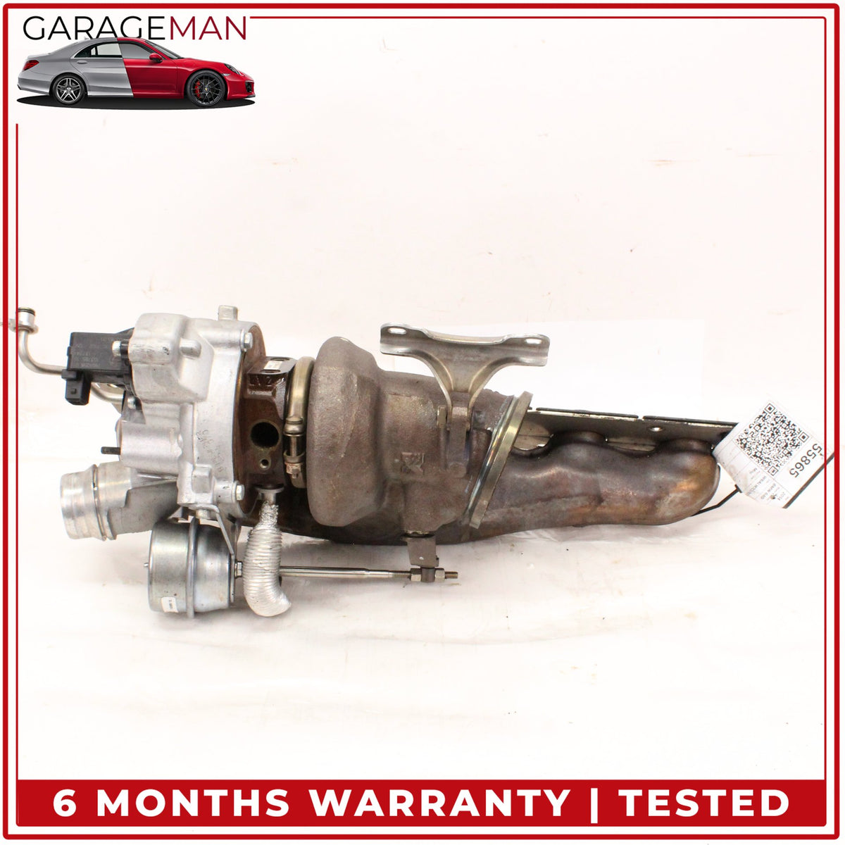 2011-2015 BMW 640i 740i 535i N55 3.0L Engine Motor Turbocharger 7583908 OEM