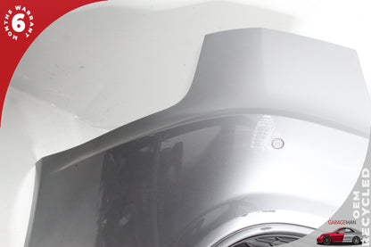 2016-2018 Audi A6 C7 Rear S-Line Bumper Cover Assembly 4G5807511AG Ice Silver Metallic