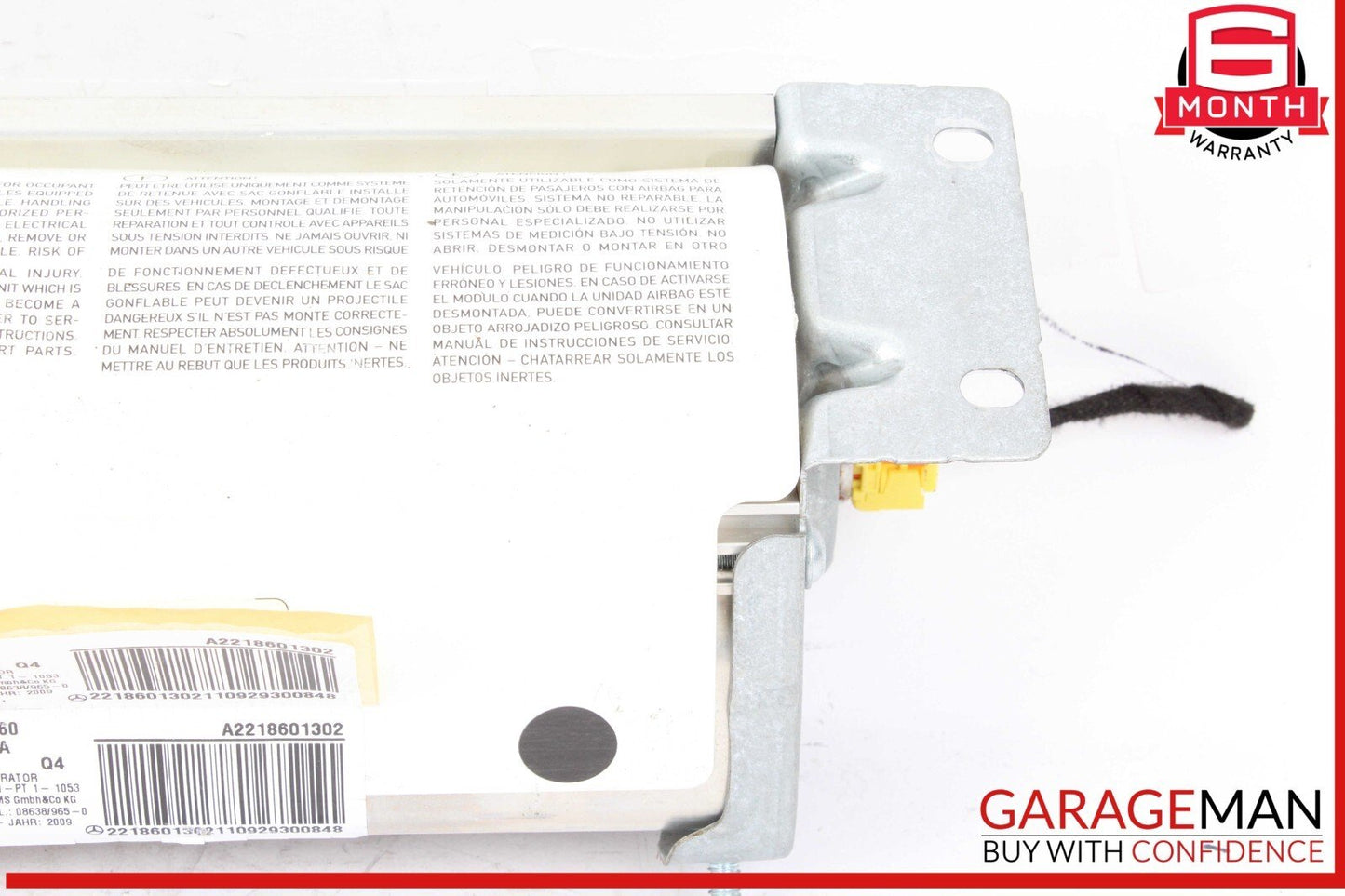 07-14 Mercedes W221 S400 Hybrid Front Right Dash Dashboard Airbag Air Bag OEM