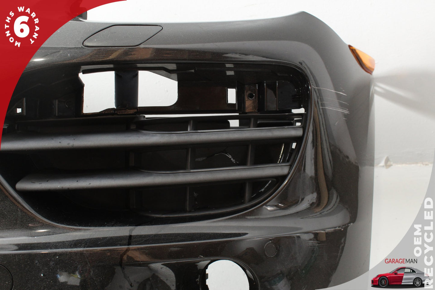 2011-2014 Porsche Cayenne 958 Front Bumper Cover Assembly Black OEM